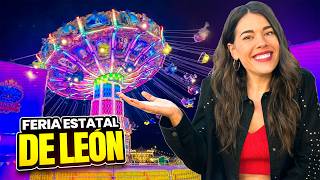 Feria Estatal de LEÓN 🇲🇽 ¡Es Espectacular MEXICO 4K [upl. by Hi]