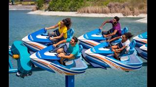 POV front seat SeaWorld San Antonio Wave Breaker the Rescue Coaster June 15th 2017 media day [upl. by Boyse]