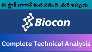 Complete Technical Analysis of Biocon Biocon [upl. by Shushan]