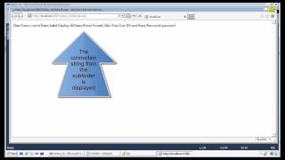 Read webconfig Connection Strings in Subfolders Too  ASPNET Visual Basic Tutorial [upl. by Hanikahs484]