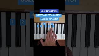 George Michael  Last Christmas piano pianotutorial tutorial lastchristmas [upl. by Pomeroy]