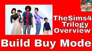 SIMS 4 PARENTHOOD  OVERVIEW TRILOGY  BUILDBUY VIDEO [upl. by Eittel]