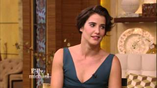 Cobie Smulders  gorgeous  Kelly Ripa show interview  November 15 2013 [upl. by Ecnesse]