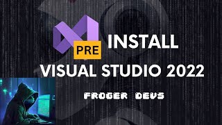 Cara Instal Visual Studio 2022  Terbaru  Gratis [upl. by Emelda923]