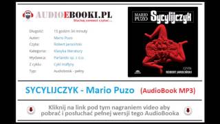 SYCYLIJCZYK  AUDIOBOOK MP3  Mario Puzo kontynuacja Ojca Chrzestnego [upl. by Ireva]