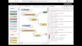 NodeRed Convert JSON to CSV [upl. by Chemarin]