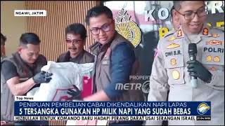 Tugas Berita Kelompok5 Narapidana di Lapas Madiun Melakukan Penipuan Online [upl. by Bannerman]