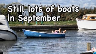 Still lots of boats about in September [upl. by Hike]