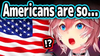 Lui Was Surprised Americans Acted Like This When She Visited Overseas【Hololive】 [upl. by Vidal452]