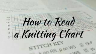 Knitting Charts  How to Read a Knitting Chart [upl. by Irreg]