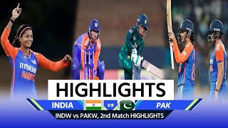 IND W vs PAK W Highlights India vs Pakistan Asia Cup Highlights  Full Match Highlights [upl. by Reel]