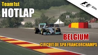 F1 2014  Spa  Hotlap  146903 on PC [upl. by Faustine465]