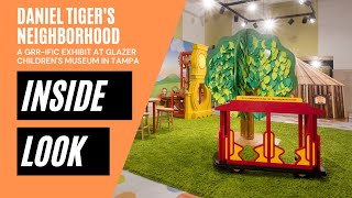 INSIDE LOOK  Daniel Tiger exhibit at Glazer Childrens Museum [upl. by Isyak]