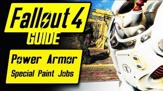 Fallout 4 Power Armor SpecialUnique Paint Jobs Guide amp Overview [upl. by Elsie953]