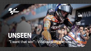 quotI want that winquot  Viñales sends warning shot  2022 SanMarinoGP UNSEEN [upl. by Lello]