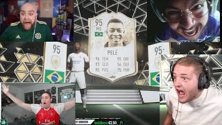 FUNNIEST REACTIONS ON FIFA 22 PACKS [upl. by Bernadina]