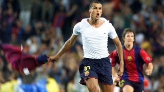 RIVALDO 3 GOALS VS VALENCIA 2001 [upl. by Opaline980]