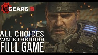 GEARS 5 Full Game Walkthrough  No Commentary Gears of War 5 Full Game Gears5 All Choices Endings [upl. by Julius]