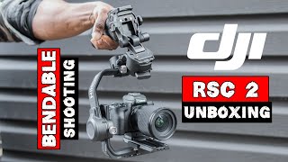 DJI RSC 2 UNBOXING  NEW Foldable Gimbal Shooting Upgrade [upl. by Reviere]