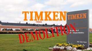 TIMKEN Demolition [upl. by Eniamej989]