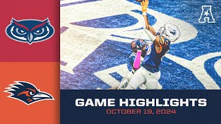 Game Highlights Florida Atlantic vs UTSA Oct 19 2024 [upl. by Niatsirhc956]