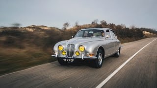 1968 Jaguar SType  AutoLeven  Overview amp Driving [upl. by Notsruht]