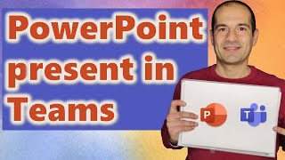 👨‍🏫 How to present from PowerPoint into a Microsoft Teams meeting Shorts [upl. by Franzen]