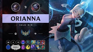 Orianna Mid vs Tristana  EUW Challenger Patch 1411 [upl. by Nirahs]