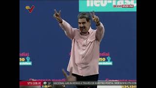 Maduro en el Congreso contra el Fascismo 11 de septiembre de 2024 [upl. by Abigail]