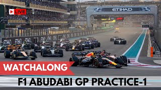 F1 Live  Abu Dhabi GP Free Practice 1 Watchalong [upl. by Danziger]