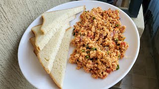 How to make scrambled eggs  How to cook eggs for ugali  How to cook eggs  Ugali mayai recipe [upl. by Aromas]