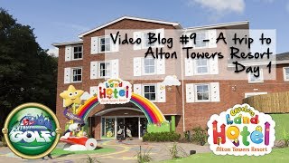 A trip to Alton Towers Resort  Day 1  Inside the CBeebies Land Hotel  Opening Day [upl. by Schwejda]