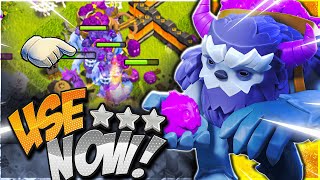 USE this TH12 Yeti Attack Strategy for 3 stars NOW Clash of Clans [upl. by Suzi]