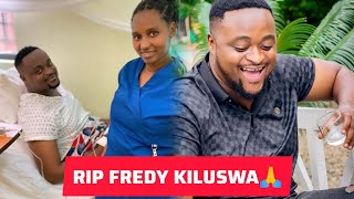 MWIGIZAJI WA BONGO MOVIE FRED KILUSWA AFARIKI DUNIA MASTAA WAMLILIA MANENO YAKE YA MWISHO YATAKULIZA [upl. by Eikciv]