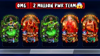 S7 Update Highest Pwr Team In NBA 2k Mobile Ever [upl. by Ripley]