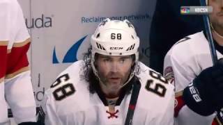 Jagr collects 1900th career point on 45th birthday [upl. by Sopher]