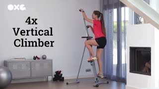 4x Vertical Climber Stair Climber Fitness Machine [upl. by Toomin118]