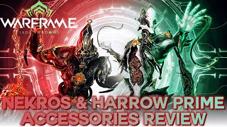 Warframe Nekros amp Harrow Prime Accessories Review Is It Worth It [upl. by Gertrude]