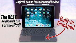 Logitech Combo Trackpad Keyboard Case for iPad Review [upl. by Gauldin]