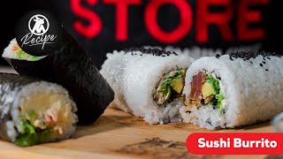 Receta Sushi Burrito [upl. by Torosian308]