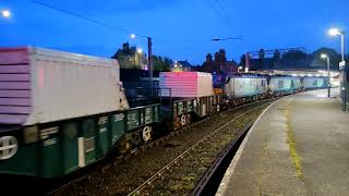 Direct Rail Services Freight Move 680336801788005 6K73 Carnforth 30092024 [upl. by Garibold641]