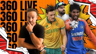 India Win Series in SA  IPL Auction List Announced 🏏 360 LIVE QampA [upl. by Dutchman]