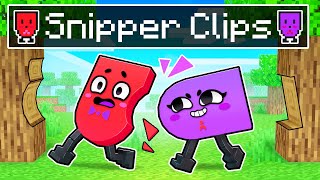 Playing As SNIPPER CLIPS In Minecraft [upl. by Rhetta442]