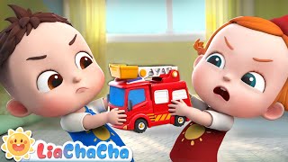 Sharing is Caring  Sharing Toys Song  EP52  LiaChaCha Nursery Rhymes amp Baby Songs [upl. by Janina576]