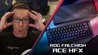 This keyboard CHANGES the game ROG Falchion Ace HFX Showcase [upl. by Immot]