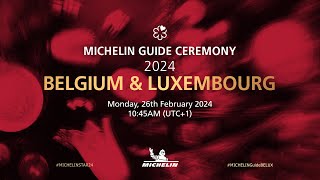 Discover the MICHELIN Guide restaurant selection in Belgium amp Luxembourg for 2024 [upl. by Llenart]