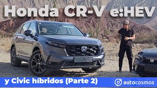 Honda CRV eHEV híbrida  Primer contacto [upl. by Lady]