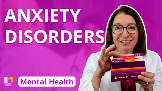 Anxiety Disorders Psychiatric Mental Health  LevelUpRN [upl. by Ahsekat]