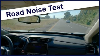 2022 Honda CR V Road Noise Test [upl. by Hoyt49]