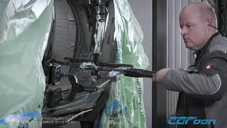 Carbon CBR Reparatur Bentley Continental [upl. by Erbma]